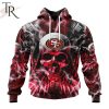 NFL San Francisco 49ers Special Expendables Skull Design Hoodie