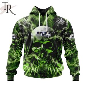 NFL Seattle Seahawks Special Expendables Skull Design Hoodie