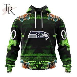 NFL Seattle Seahawks Special Native Costume Design Hoodie