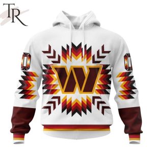 NFL Washington Commanders Special Design With Native Pattern Hoodie