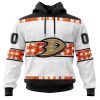 NHL Anaheim Ducks Autism Awareness Custom Name And Number 3D Hoodie