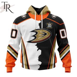 NHL Anaheim Ducks Personalize 2023 Home Mix Away Hoodie