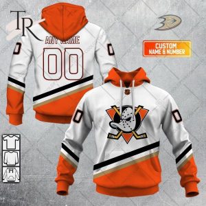 NHL Anaheim Ducks Reverse Retro 2223 Style Hoodie 3D