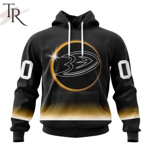 NHL Anaheim Ducks Special Eclipse Design Hoodie