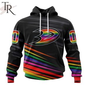 NHL Anaheim Ducks Special Pride Design Hockey Is For Everyone Hoodie