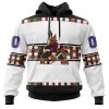 NHL Arizona Coyotes Autism Awareness Custom Name And Number 3D Hoodie