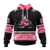 NHL Arizona Coyotes Personalized Specialized Design In Classic Style With Paisley! WE WEAR PINK BREAST CANCER Hoodie