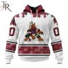 NHL Arizona Coyotes Special Autism Awareness Design With Home Jersey Style Hoodie