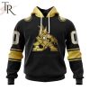 NHL Arizona Coyotes Special Black And Gold Design Hoodie