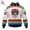 NHL Arizona Coyotes Special Design For Dia De Los Muertos Hoodie