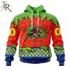 NHL Arizona Coyotes Special Nickelodeon Design Hoodie