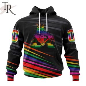 NHL Arizona Coyotes Special Pride Design Hockey Is For Everyone Hoodie