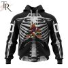 NHL Arizona Coyotes Special Skeleton Costume For Halloween Hoodie