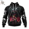 NHL Arizona Coyotes Special Skull Art Design Hoodie