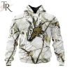 NHL Arizona Coyotes Special White Winter Hunting Camo Design Hoodie