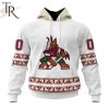 NHL Arizona Coyotes Special Whiteout Design Hoodie