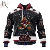 NHL Arizona Coyotes X Star Wars Meteor Shower Design Hoodie