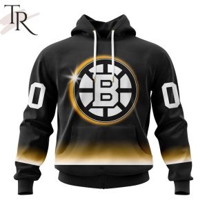 NHL Boston Bruins Special Eclipse Design Hoodie