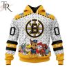 NHL Boston Bruins Special PawPatrol Design Hoodie