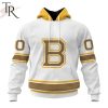 NHL Boston Bruins Special Whiteout Design Hoodie