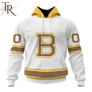 NHL Boston Bruins Special Whiteout Design Hoodie