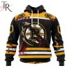 NHL Boston Bruins Specialized Design Jersey With Your Ribs For Halloween Hoodie