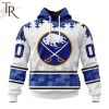 NHL Buffalo Sabres Special Autism Awareness Design With Home Jersey Style Hoodie