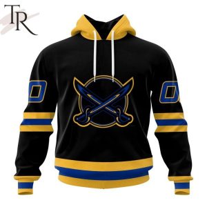 NHL Buffalo Sabres Special Blackout Design Hoodie