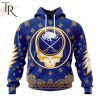 NHL Buffalo Sabres Special Grateful Dead Design Hoodie