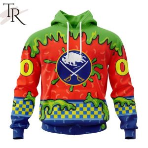 NHL Buffalo Sabres Special Nickelodeon Design Hoodie