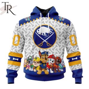 NHL Buffalo Sabres Special PawPatrol Design Hoodie