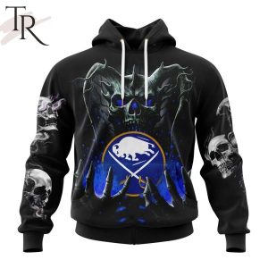 NHL Buffalo Sabres Special Skull Art Design Hoodie