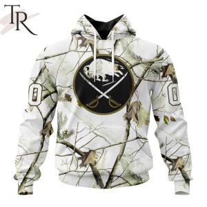 NHL Buffalo Sabres Special White Winter Hunting Camo Design Hoodie