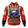 NHL Buffalo Sabres Star Wars Rebel Pilot Design Personalized Hoodie