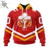 NHL Calgary Flames Special City Connect Design Hoodie