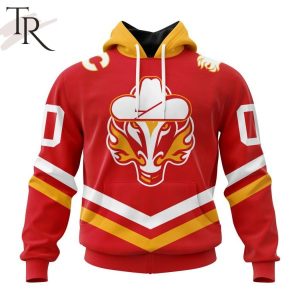 NHL Calgary Flames Special City Connect Design Hoodie