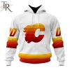 NHL Calgary Flames Special Whiteout Design Hoodie