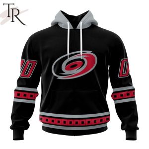 NHL Carolina Hurricanes Special Blackout Design Hoodie