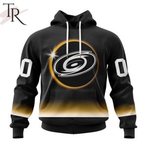 NHL Carolina Hurricanes Special Eclipse Design Hoodie