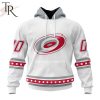 NHL Carolina Hurricanes Special Whiteout Design Hoodie