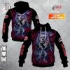 NHL Carolina Hurricanes Tattoo Girl Artwork 2023 Unisex Hoodie