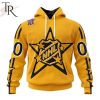 NHL Central Division Personalized 2024 NHL All-Star Game Yellow Kits Hoodie