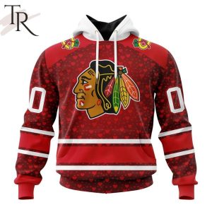 NHL Chicago Blackhawks Special Gift For Valentines Day Hoodie