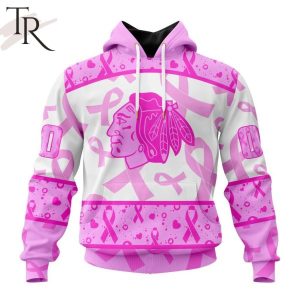 NHL Chicago Blackhawks Special Pink October Breast Cancer Awareness Month Hoodie