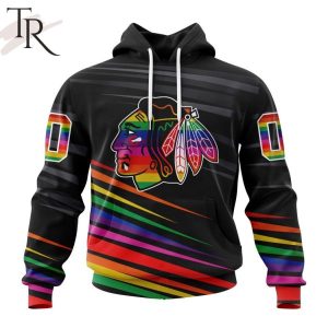 NHL Chicago Blackhawks Special Pride Design Hockey Is For Everyone Hoodie