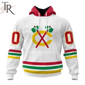 NHL Chicago Blackhawks Special Whiteout Design Hoodie