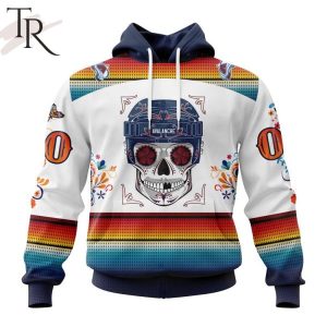 NHL Colorado Avalanche Special Design For Dia De Los Muertos Hoodie