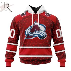 NHL Colorado Avalanche Special Gift For Valentines Day Hoodie