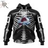 NHL Colorado Avalanche Special Skeleton Costume For Halloween Hoodie