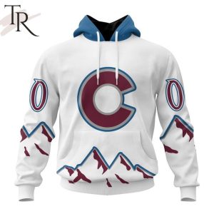 NHL Colorado Avalanche Special Whiteout Design Hoodie